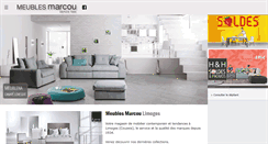 Desktop Screenshot of meubles-marcou.fr